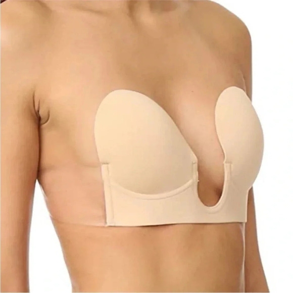 Heidi Klum Intimates Deep Plunge Backless Strapless • Size A/B • NWT - Picture 2 of 4